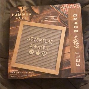 Felt Letter Board